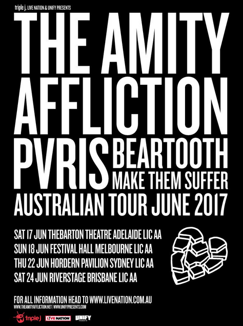 Amity Affliction 2017   -  9