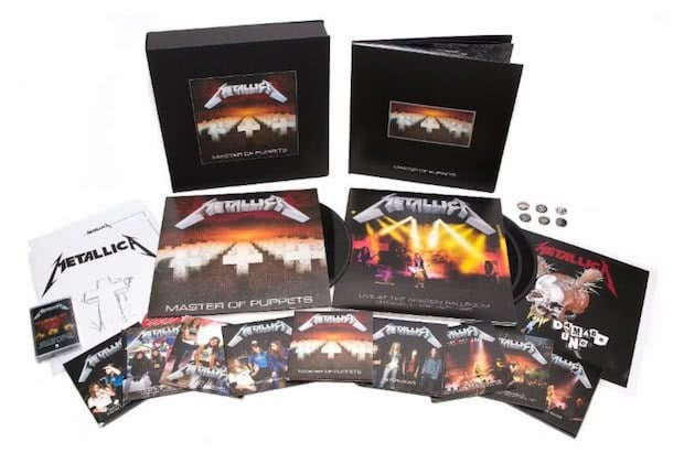 Metallica deluxe reissues of 