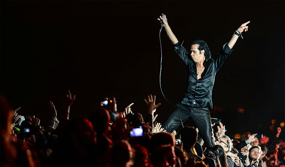 Nick Cave & The Bad Seeds performing live
