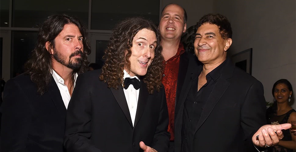 Check out “Weird Al” Yankovic covering an early Foo Fighters classic