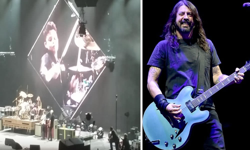 Watch this 8-year-old drummer upstage the Foo Fighters at their own show