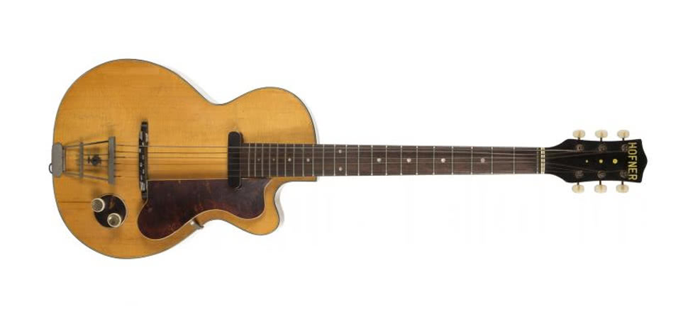 George Harrison’s first electric guitar is going up for sale