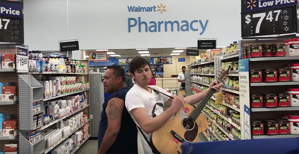 US folk band tries to go viral by performing in a Walmart, get kicked out